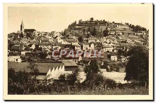 Cartes postales En Morvan Chateau Chinon Vue Generale