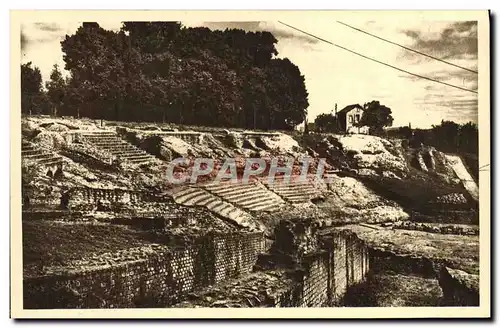 Cartes postales Autun Antique Le Theatre Romain