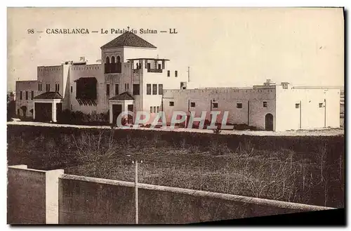 Cartes postales Casablanca Le Palais Du Sultan