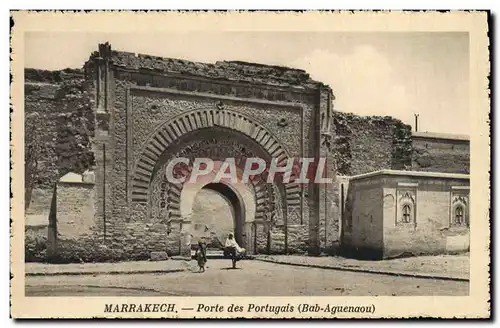 Cartes postales Marrakech Porte Des Portugais Bab Aguenaou