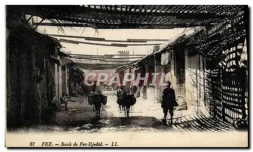 Cartes postales Fez Souk De Fez Djedid