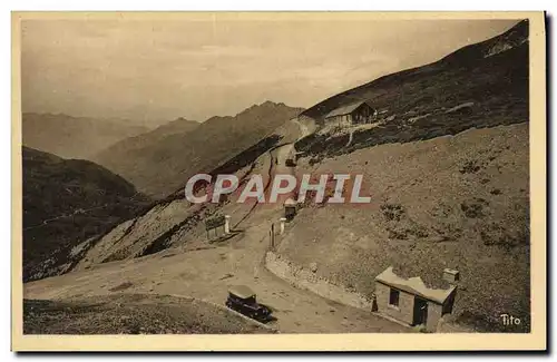 Ansichtskarte AK Les Pyrenees Le Col Du Tourmalet Et route Du Pic Du Midi