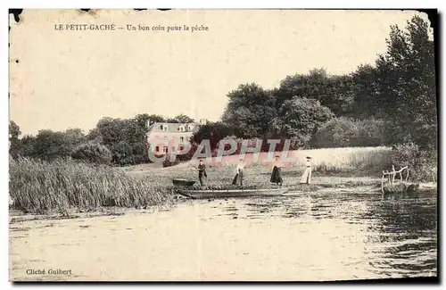 Cartes postales Le Petit Gache Un Bon Coin Pour La Peche