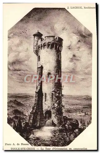 Cartes postales Toulx Ste Croix La Tour D'Orientation En Construction