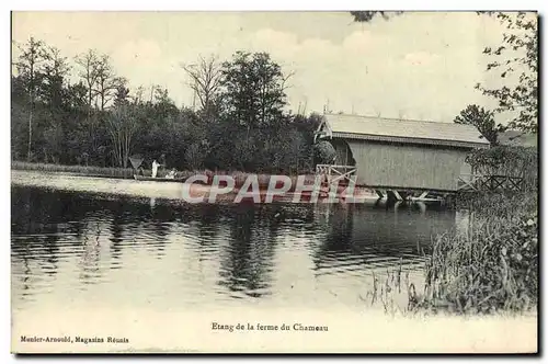 Ansichtskarte AK Etang De La Ferme Du Chameau