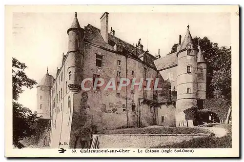 Cartes postales Chateauneuf Sur Cher Le Chateau
