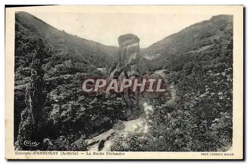 Ansichtskarte AK Environs D&#39Annonay La Roche Pereandre