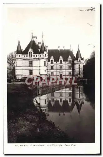 Cartes postales Azay Le Rideau Vue Generale