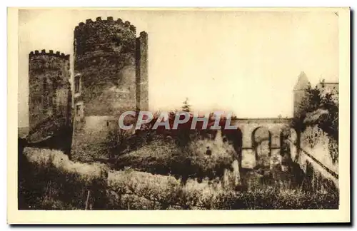 Ansichtskarte AK Tours Et Douves Du Chateau feodal De Cinq Mars