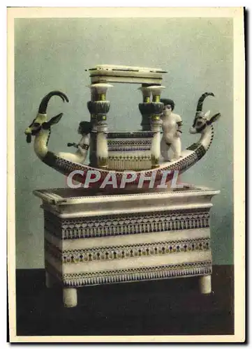 Cartes postales Tut Ank Amen&#39s Treasures Model Boat Egypte