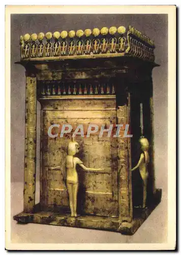 Cartes postales Tut Ank Amen's Treasures Canopic shrine Egypte