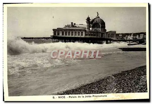 Cartes postales Nice Palais de La Jetee Promenade