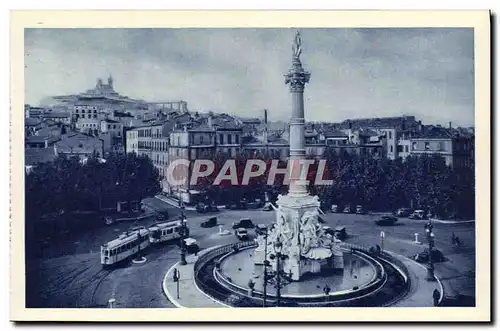 Cartes postales Marseille Place Castellane