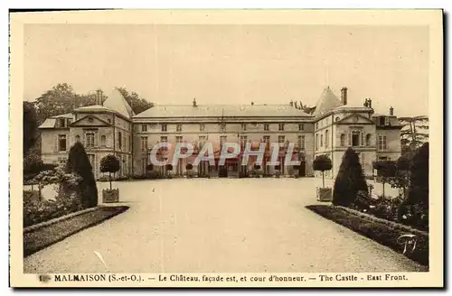 Cartes postales Malmaison Le Chateau Facade est et Cour d&#39Honneur