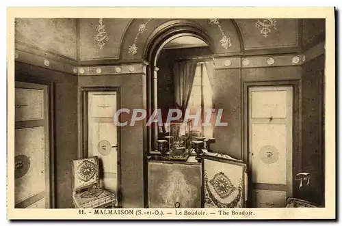 Cartes postales Malmaison Le Boudoir