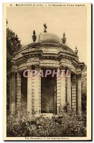 Cartes postales Malmaison Le Mausolee du Prince Imperial