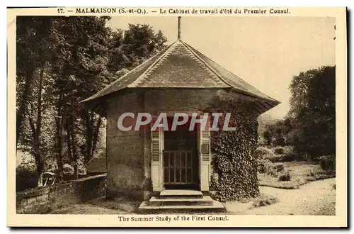 Cartes postales Malmaison Le cabinet de travail du premier Consul Napoleon
