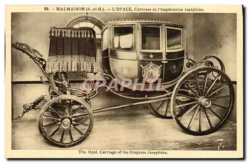 Ansichtskarte AK Malmaison L&#39Opale Carrosse de l&#39imperatrice Josephine