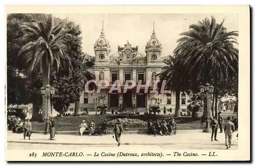 Cartes postales Monte Carlo Le Casino