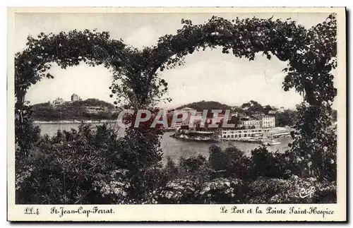 Cartes postales St Jean Cap Ferrat Le Port et la Pointe saint Hospice