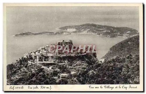 Ansichtskarte AK St Jean Cap Ferrat Vue sur le village et le Cap Ferrat