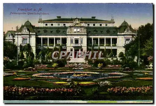 Cartes postales Frankfurt Palmengarten Gesellschaftshaus