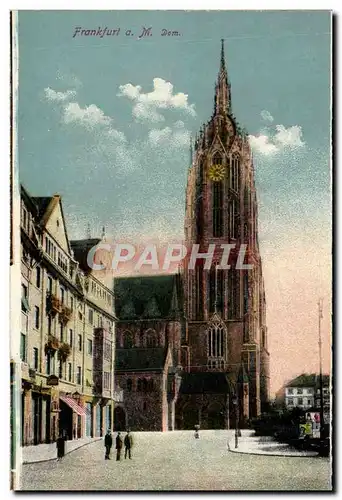 Cartes postales Frankfurt am M Dom