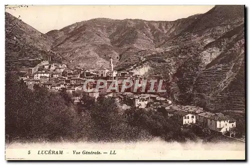 Cartes postales Luceram Vue Generale