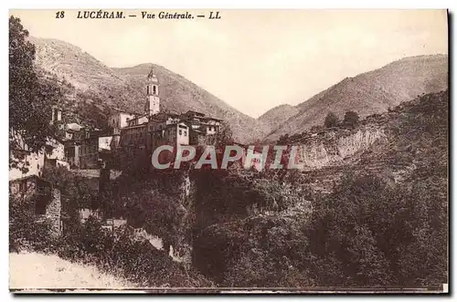 Cartes postales Luceram Vue Generale