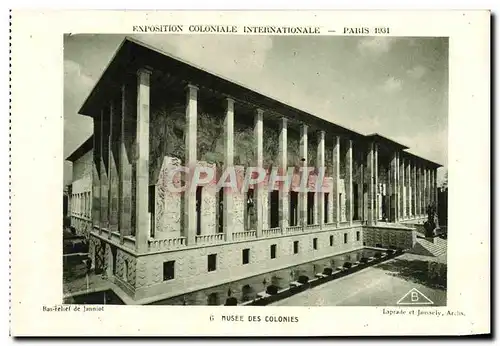 Cartes postales Exposition Coloniale Internationale Paris 1931 Musee des colonies