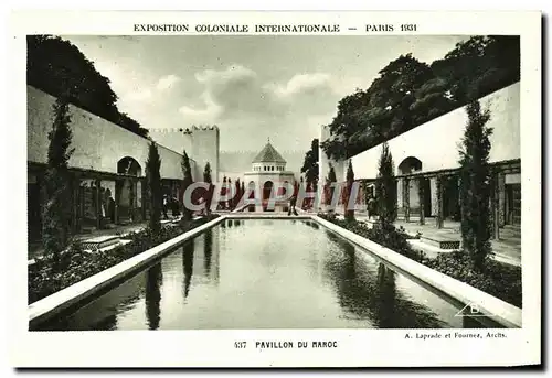 Ansichtskarte AK Expostion Coloniale Internationale Paris 1931 Pavillon du Maroc