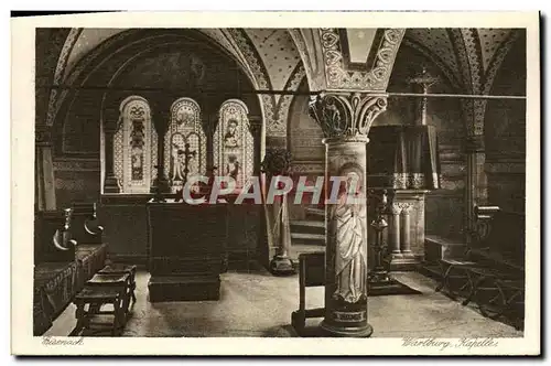 Cartes postales Eisenach Wartburg Kapelle