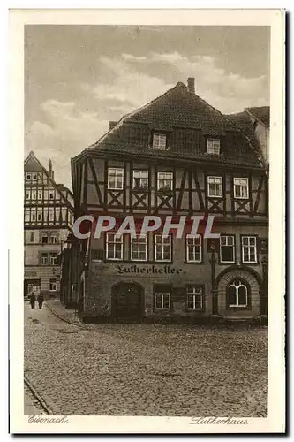 Cartes postales Eisenach Lutherhaus Luther