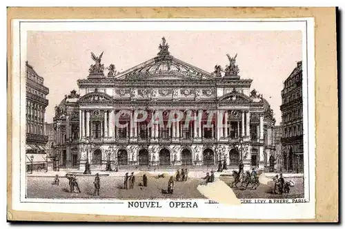 Cartes postales Nouvel Opera Paris