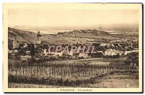 Cartes postales Riquewihr Vue Generale