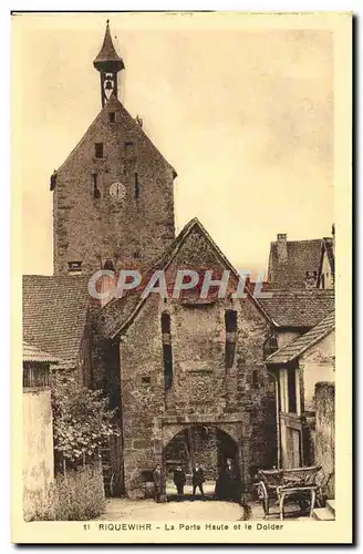 Cartes postales Riquewihr La Porte Haute et le Dolder