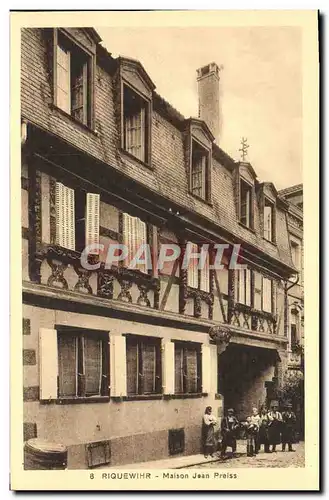 Cartes postales Riquewihr Maison Jean Preiss Enfants