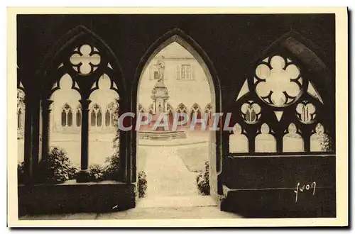 Cartes postales Colmar Musee Unterlinden ou Schongauer Cloitre de l&#39ancien couvent des Dominicaines