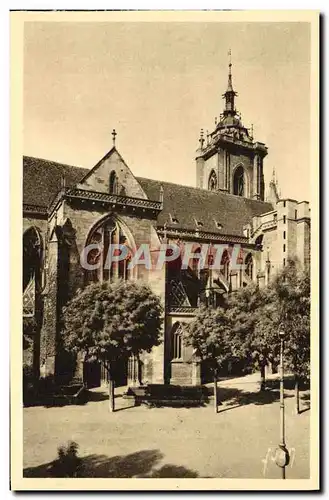 Ansichtskarte AK Colmar La Cathedrale Saint Martin