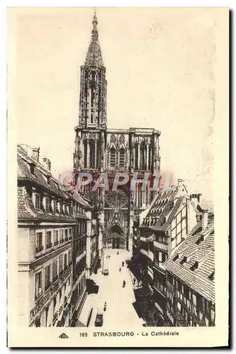 Cartes postales Strasbourg La Cathedrale