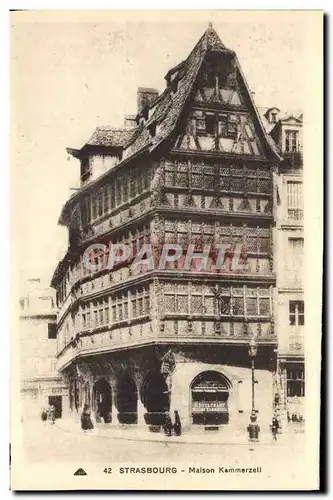 Cartes postales Strasbourg Maison Kammerzell