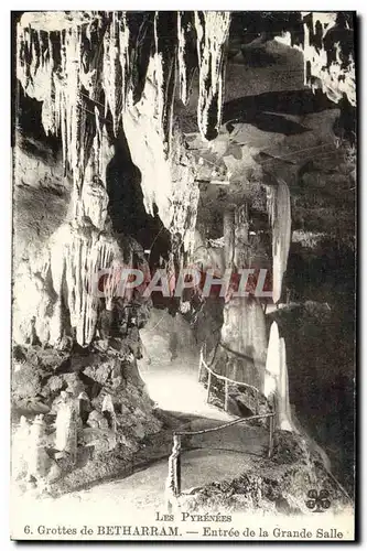 Ansichtskarte AK Grottes de Betharram Entree de la grande salle