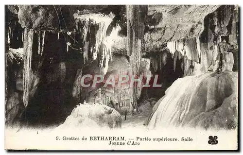 Cartes postales Grottes de Betharram Partie Superieure Salle Jeanne d'arc