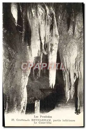 Ansichtskarte AK Grottes de Betharram Partie Inferieure le Casse tete