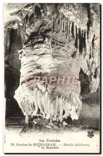 Cartes postales Grottes de Betharram Partie Inferieure le Bourdon