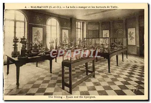 Cartes postales Malmaison La Salle a Manger et les Surtouts de table