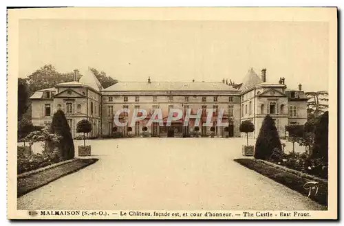 Cartes postales Malmaison Le Chateau Facade est Cour d&#39Honneur