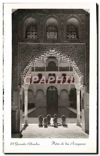 Cartes postales moderne Granada Alhambra Patio de Los Arrayanes