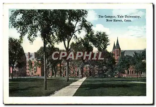 Cartes postales the campus Yale university New Haven