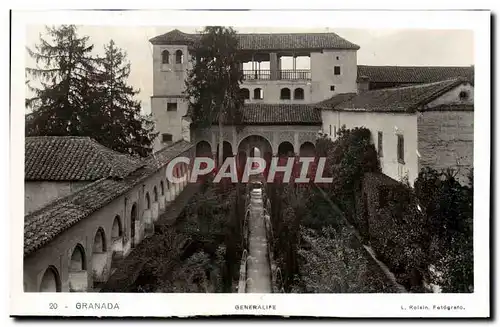 Cartes postales Granada Generalife